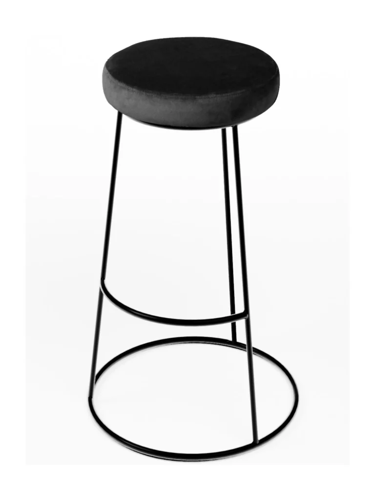 Schwarzen Barhocker Alice black mieten
