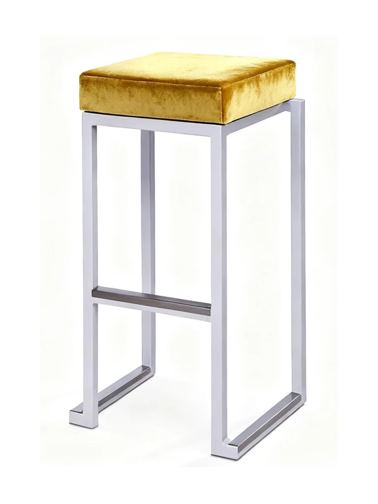 Event-Barhocker Kubo Samtgold mieten
