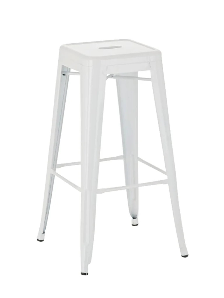 Barhocker Tolix Weiß mieten | In & Outdoor