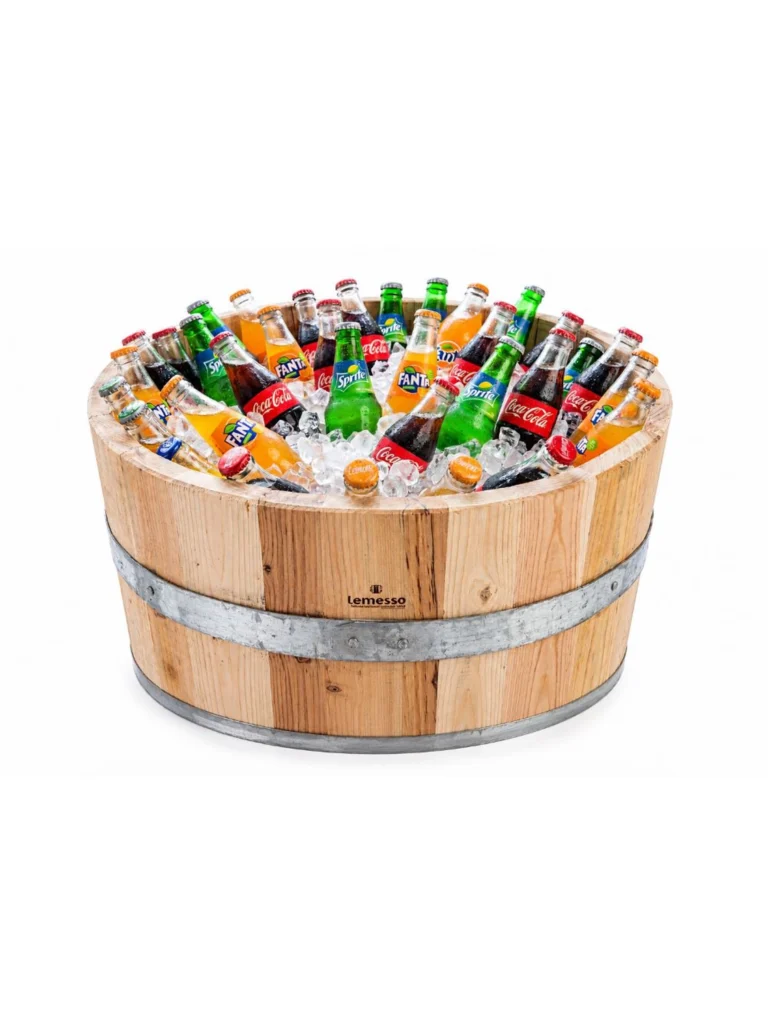 Getränkewanne Holz mieten | Buffet & Catering