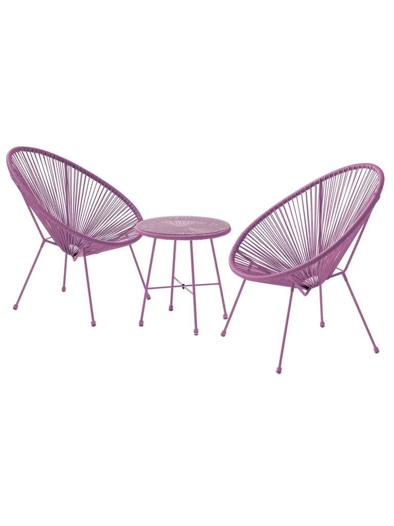 Lounge Set "Acapulco" lila mieten | Loungeset