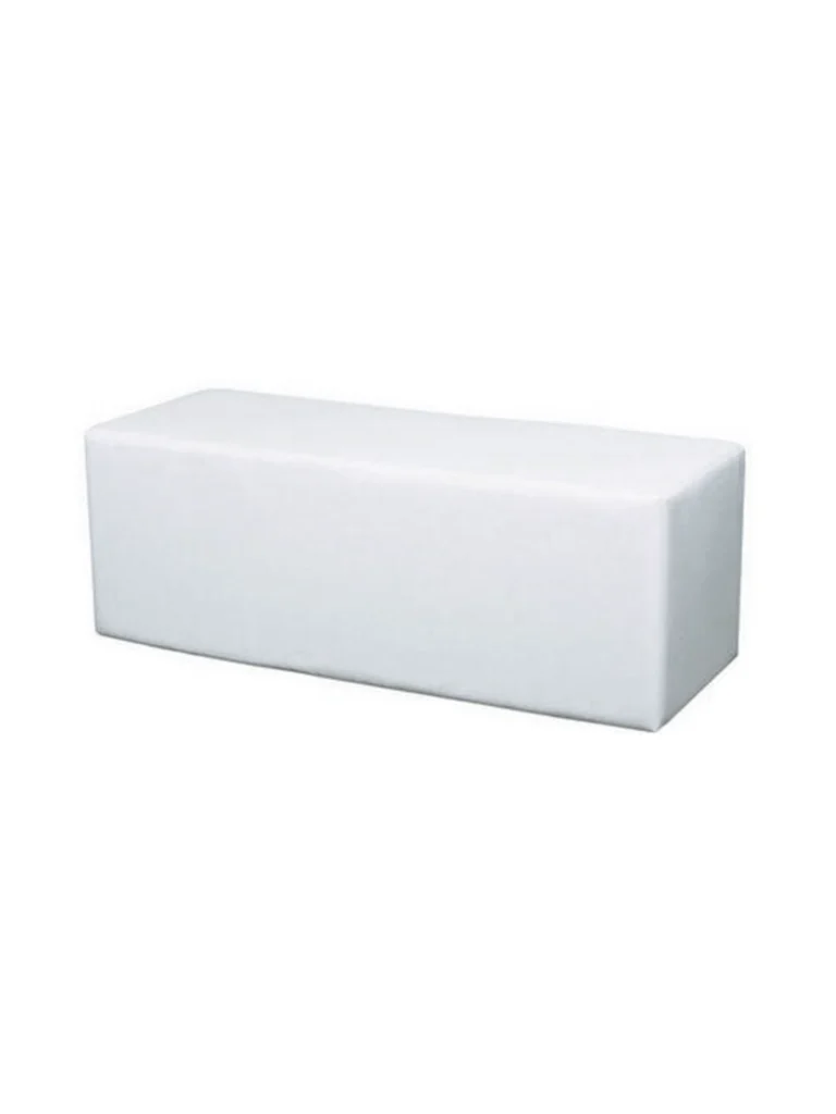 Sitzbank "Cube" weiß mieten | Loungesofa