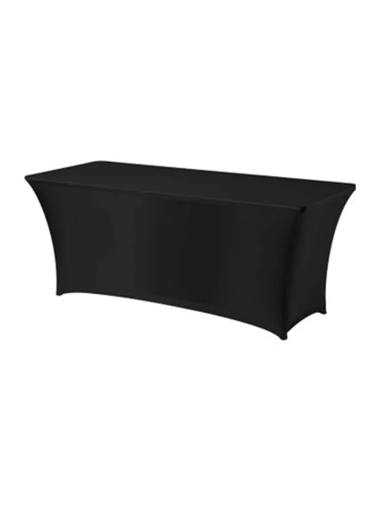 Buffettisch "Stretch black" 183x76cm für Ihr Event mieten