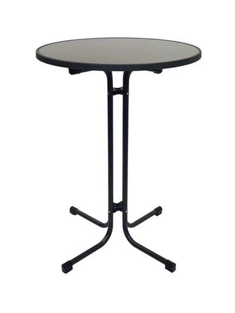 Klapp-Stehtisch Bistro anthrazit Ø 80 cm mieten