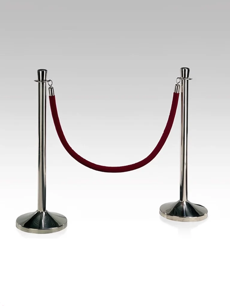 Kordelständer in Silber mieten