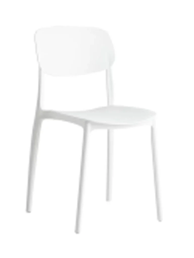 Kunststoffstuhl "München" Weiß mieten – stilvolle Eventausstattung