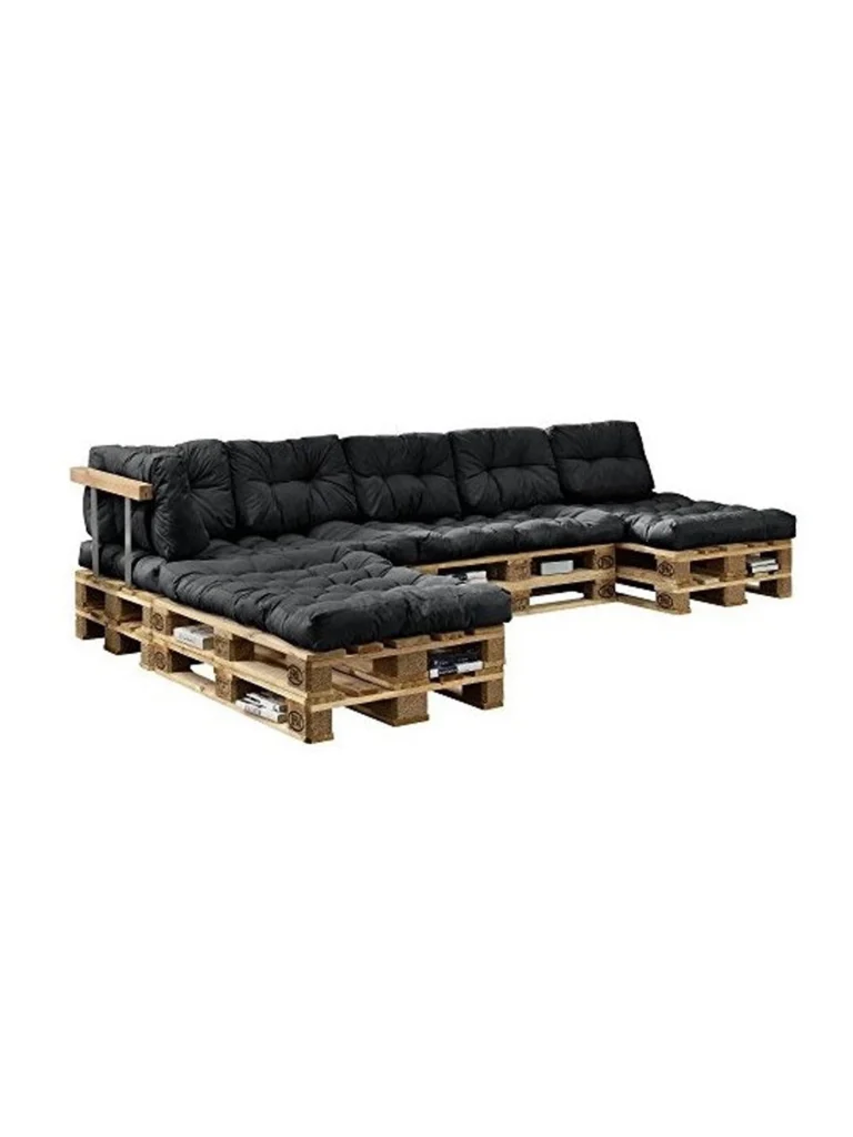 Paletten-Sofa Big für 7–10 Personen mieten