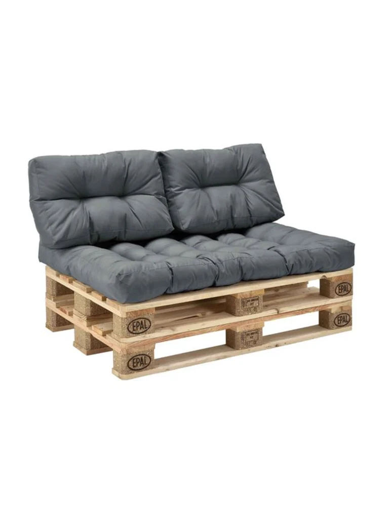 Palettensofa mit Rückenlehne mieten