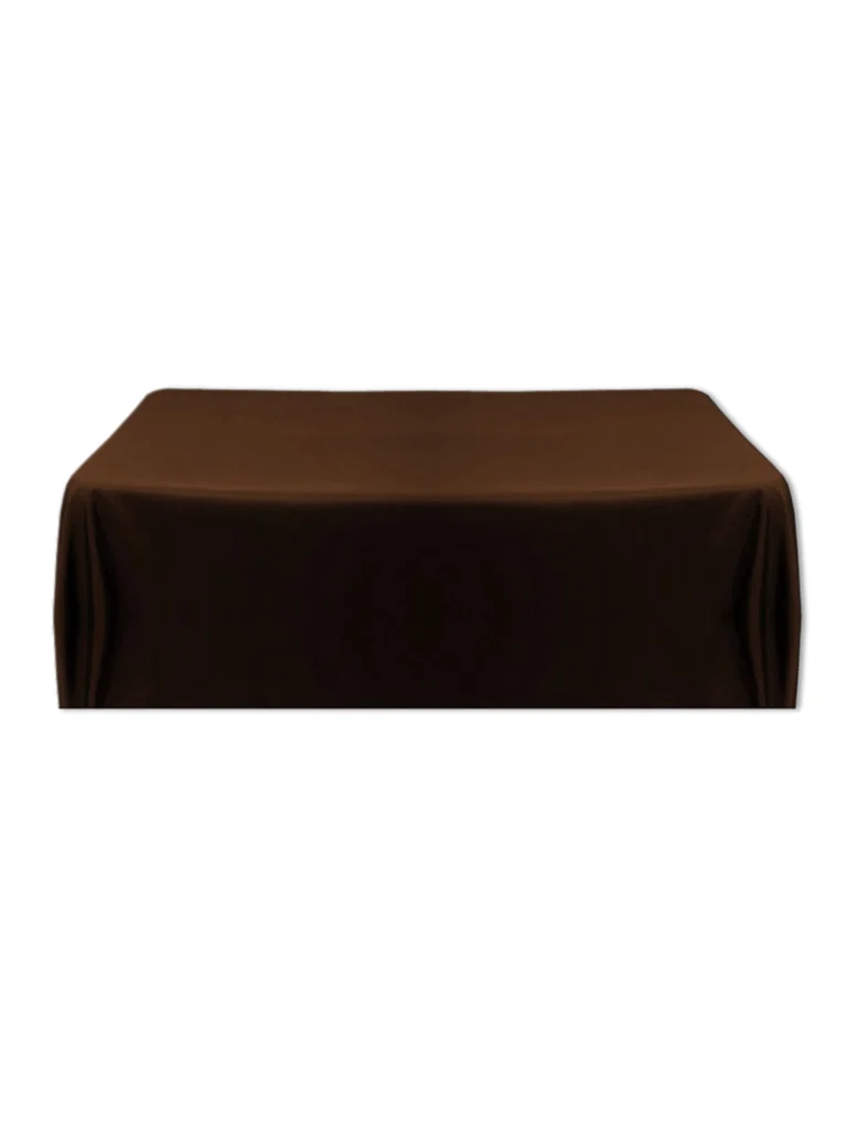 Tischdecke "130x220cm" braun für Ihr Event mieten