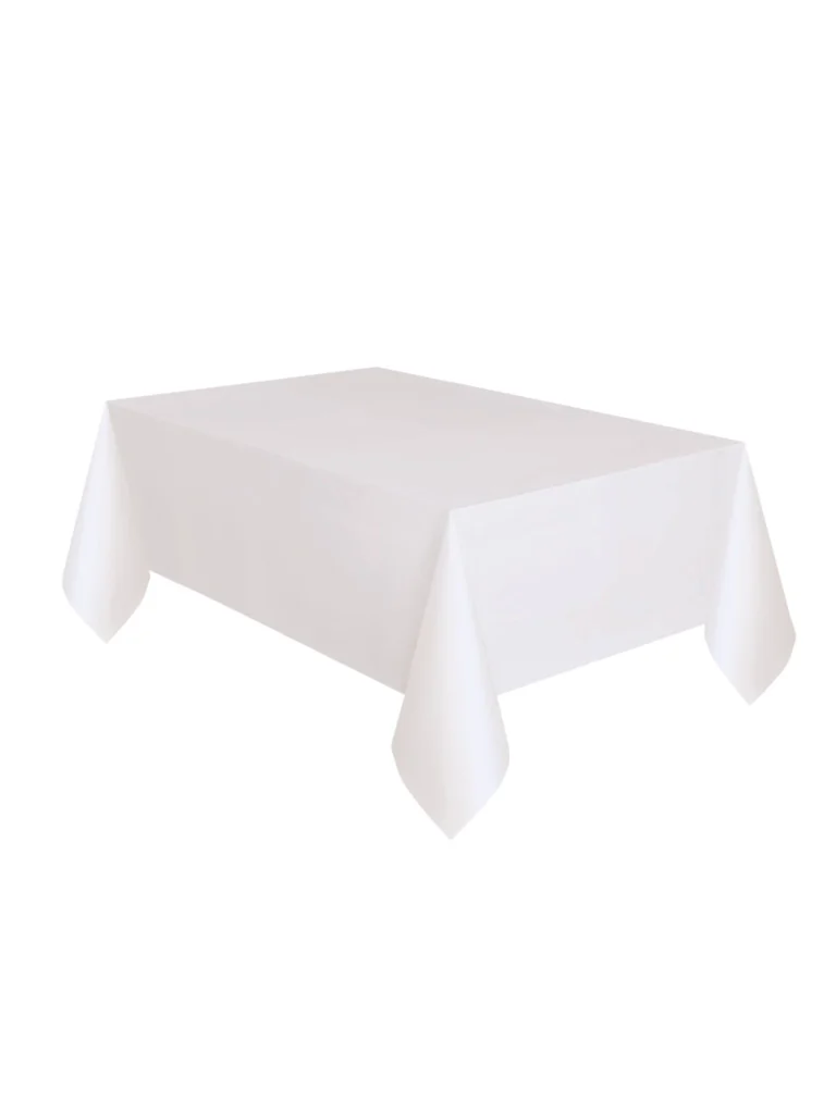 Tischdecke "130x220cm" weiß für Ihr Event mieten